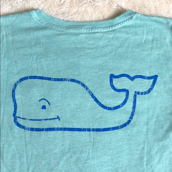 LN Vineyard Vines Vintage Whale pocket T-shirt - Picture 3 of 4